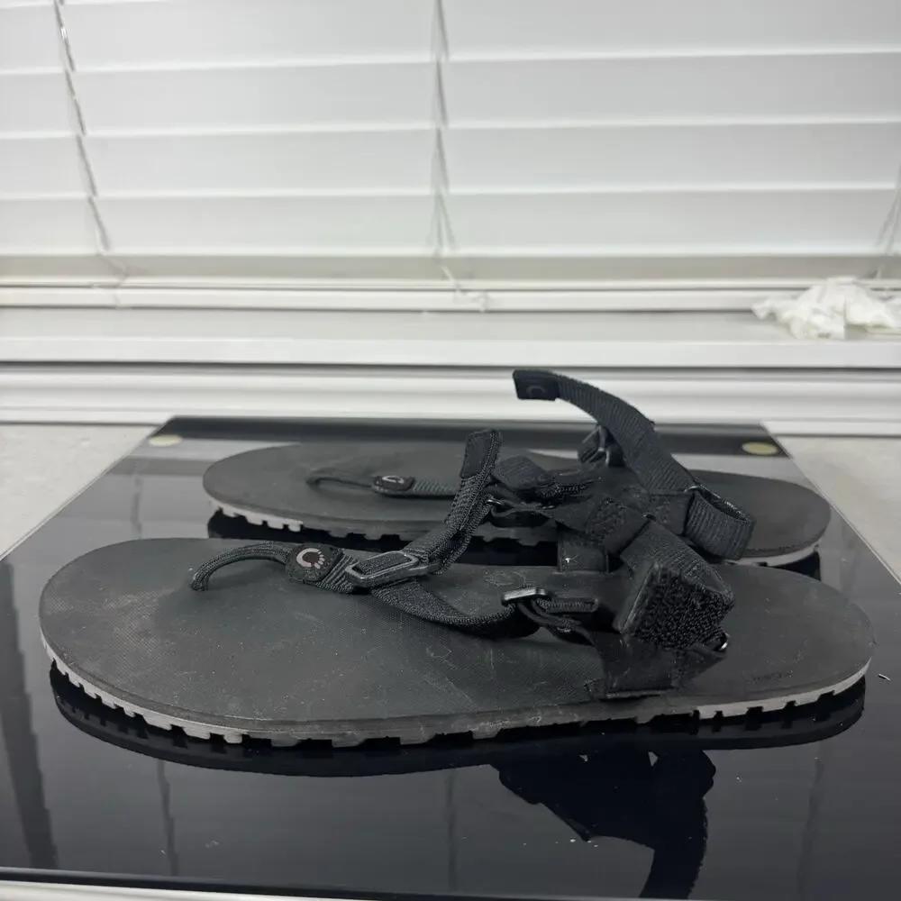 Black Men's Sport Strap Sandals